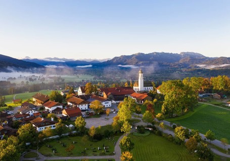Gaissach in the morning light