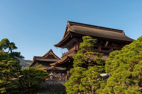 Buddhist Zenko-ji Temple