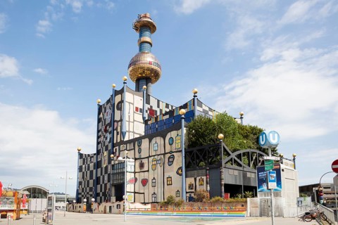 Spittelau waste incineration plant