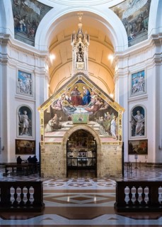 Portiuncula or Portiuncula Chapel in the Basilica of Santa Maria degli Angeli