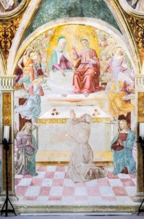 Christ and Mary appear to St. Francis