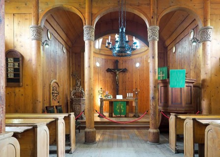 Romanesque Stave Church Wang