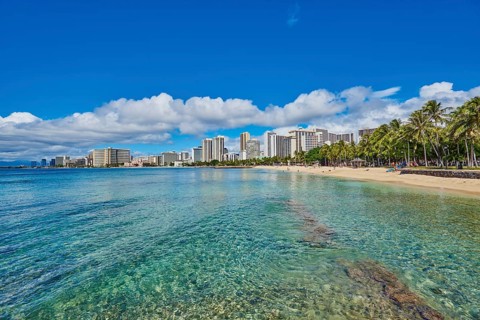 Buildings at Waikiki at the Kuhio Beach