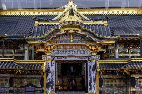 Magnificent Tosho-gu Shrine from the 17th century