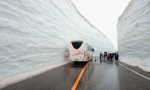 Snow Wall Walk