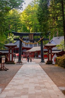 Torii Gate at Nikko Futarasan Shrine