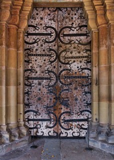 Monastery gate