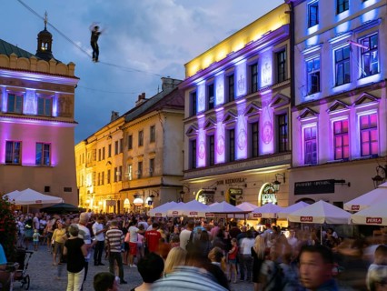Festival of acrobats