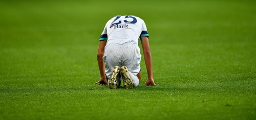 Golden shoes football boots by Amine Harit FC Schalke 04