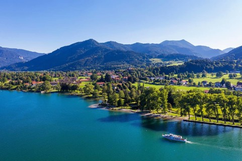 Lakeside promenade in Bad Wiessee