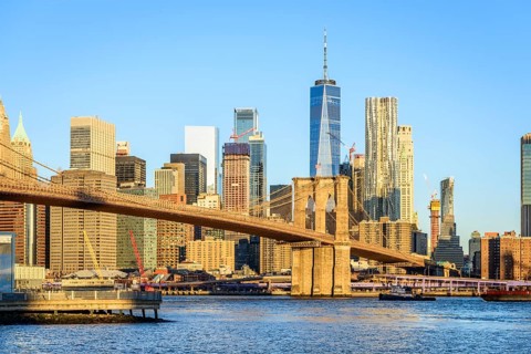 Brooklyn Bridge in the morning light