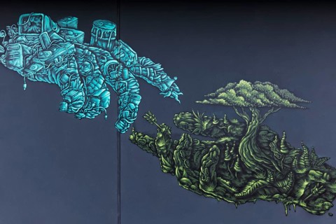 Technology and nature join hands