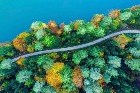 Drone shot