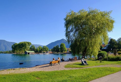 Lakeside promenade in Bad Wiessee