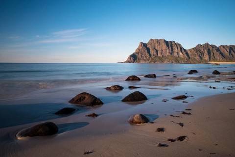 Beach of Uttakleiv