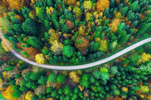 Drone shot