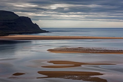 View to the bay and the beach Rauoisandur