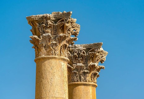 Corinthian Columns of Cardo Maximus street