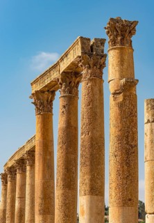 Columns of Cardo Maximus street