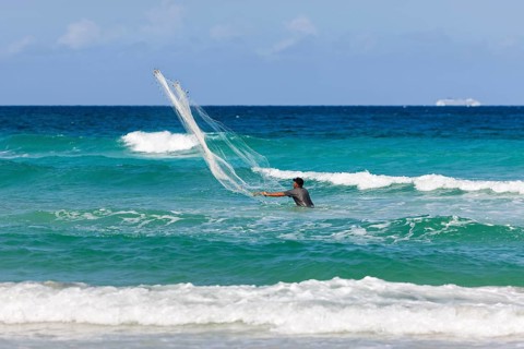 Net fisherman