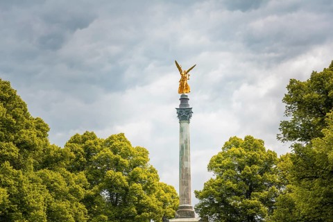 Angel of Peace at the Maximiliansanlagen