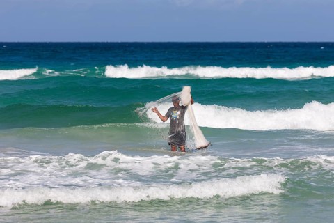 Net fisherman