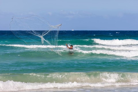 Net fisherman