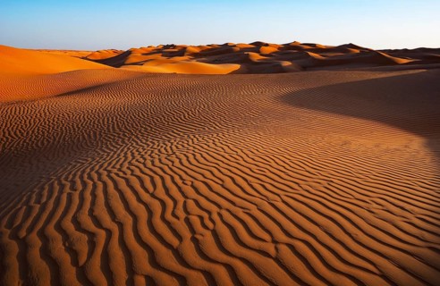 Structure in sand