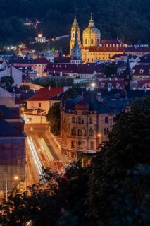 City view with view to St. Nicholas church