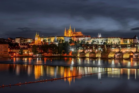 Charles Bridge with Vltava