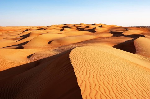 Structure in sand