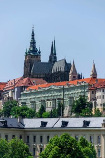 St Vitus Cathedral with Prague Castle