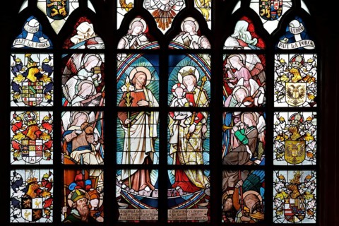 Stained glass window