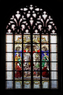 Stained glass window