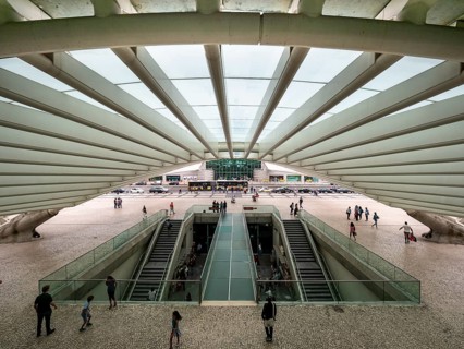 Railway station Gare do Oriente