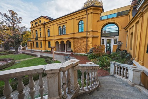 Stairs to the Garden at Lenbachhaus