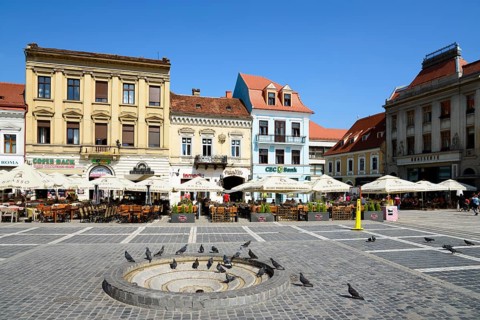 Houses at the market square