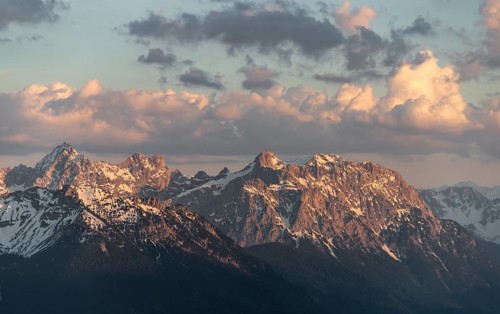 Tiefkarspitze and Karwendelkopf