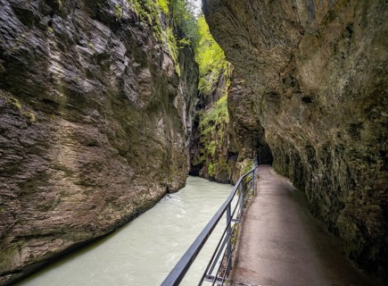 Aare Gorge at Haslital valley or Hasli Valley