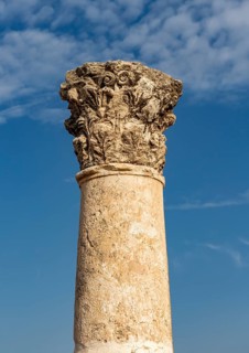 Column at Umayyad Palace