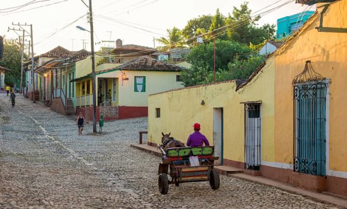 Trinidad in the historic old town