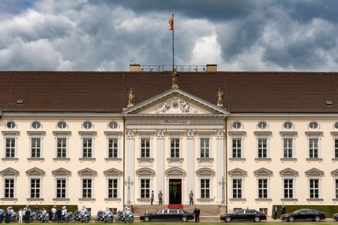 State reception at Bellevue Palace