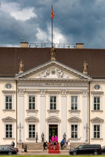 State reception at Bellevue Palace