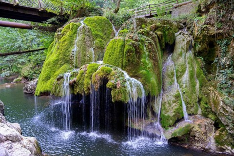 Bigar waterfall in Cheile Nerei-Beusnita National Park