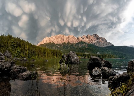 Rocks on the shore