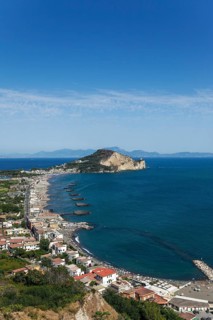 Capo Miseno Promonory with the Lake of Miseno