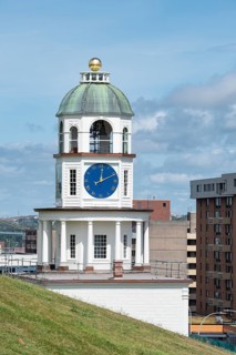 Historic clock tower of Halifax