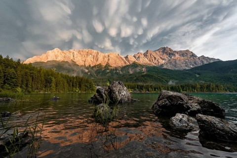 Rocks on the shore