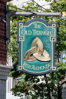 Inn sign in the old town