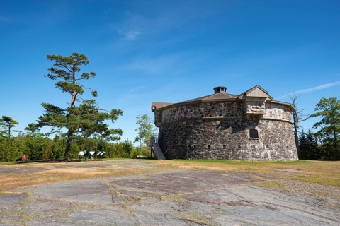 Prince of Wales Tower in Point Pleasant Park